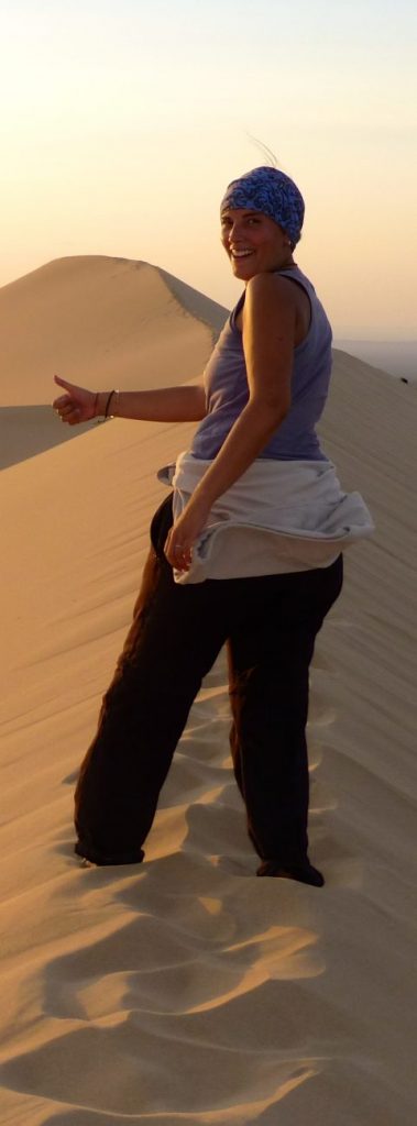 En trek au dune du Gobi