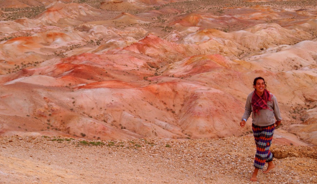 Trek dans le Gobi Tsagaan Suvarga Mongolie