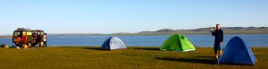 Bivouac sous tente Mongolie