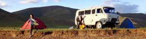 Bivouac trek 4X4 voyage Mongolie