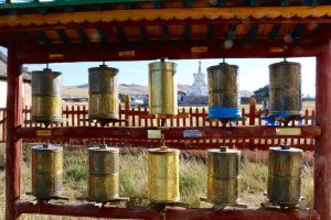 Rouleaux à prière monastère Erdene Zuu
