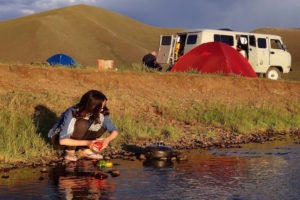 Camp de base Khangai cuisine
