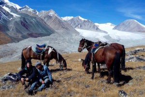 Glacier Potamine Mongolie Altai Tavan Bogd