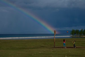 Jeux de Basket au lac Khuvsgul