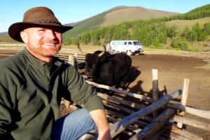 Trek 4X4 et cheval centre Mongolie Khangai