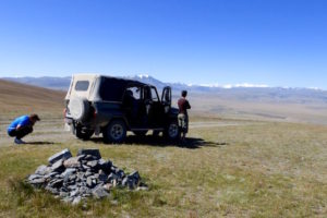 Trek en Altai Mongolie